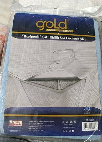 Kapitoneli sıvı geçirmez çift kişilik alez - Görsel 3