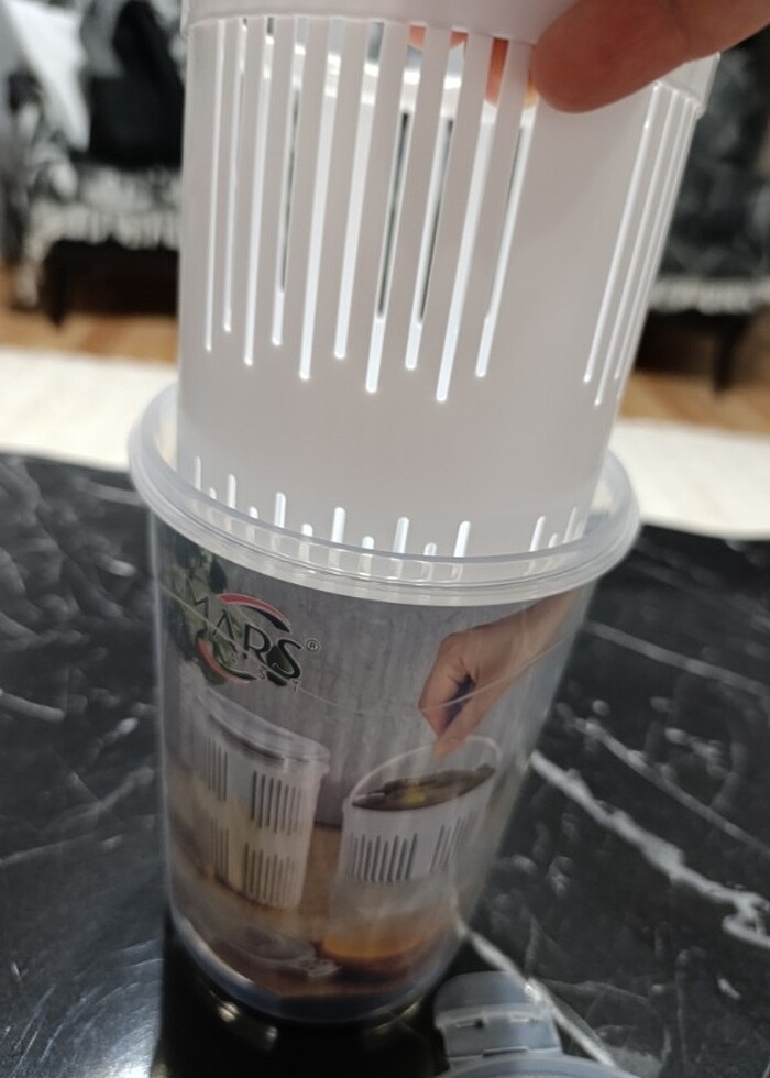 Süzgeçli Saklama Kabı 1500 ml - Görsel 5