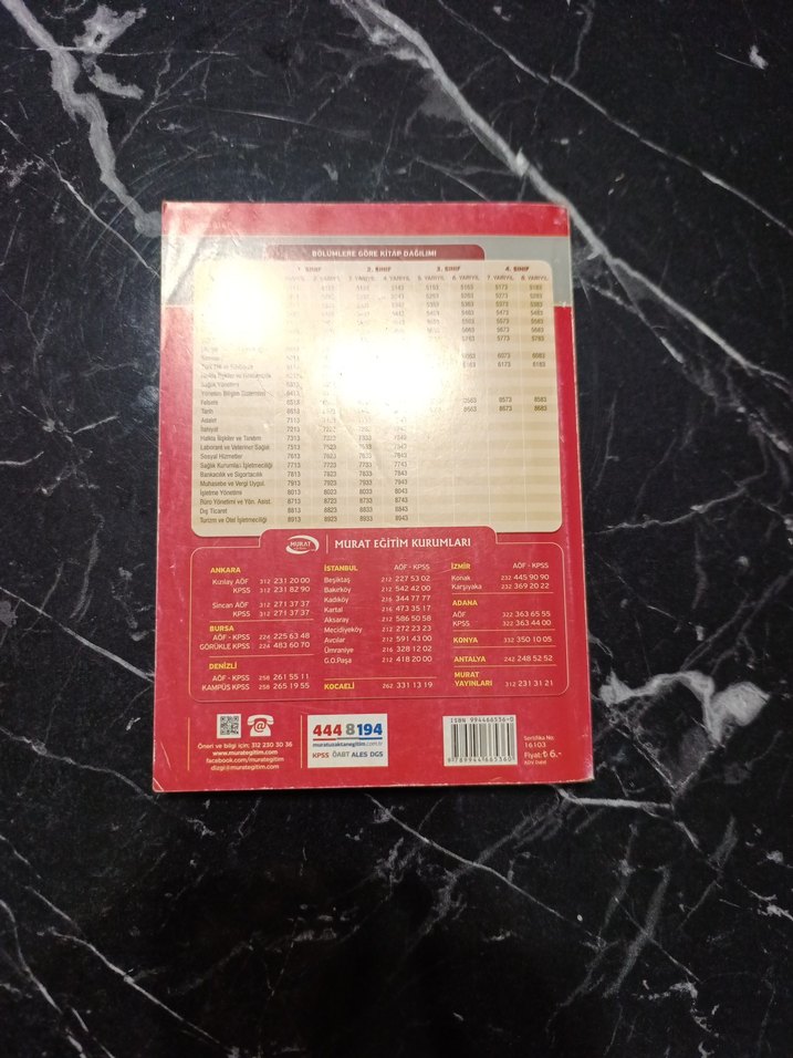 Murat Yayınları İşletme Sınav Kitabı - Görsel 3