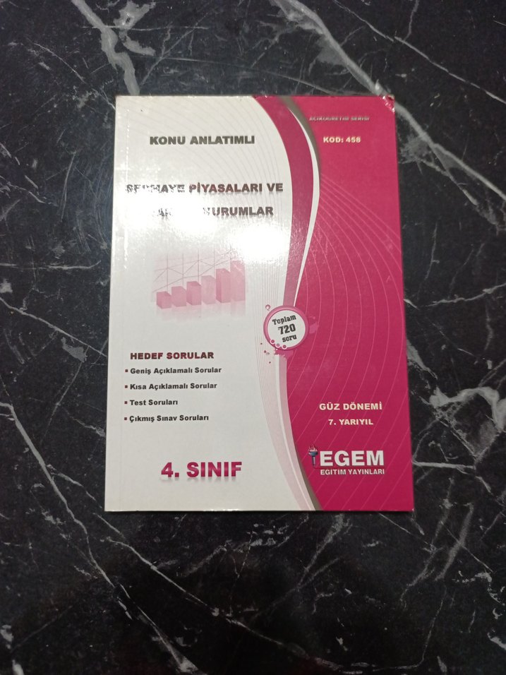 Sermaye Piyasaları ve Finansal Kurumlar 4. Sınıf Kitabı - Görsel 2