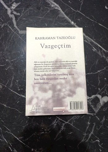 Vazgeçtim - Kahraman Tazeoğlu - Görsel 3