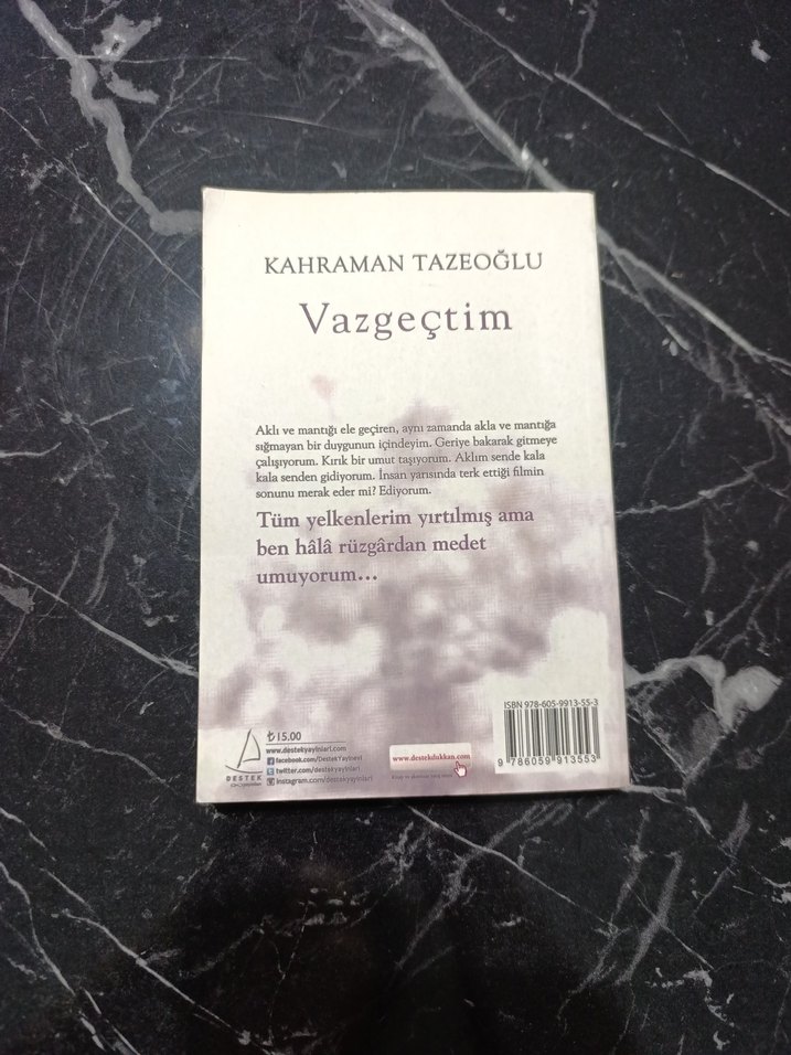Vazgeçtim - Kahraman Tazeoğlu - Görsel 3