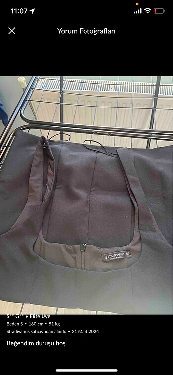 s Beden siyah Renk stradivarius siyah askılı elbise
