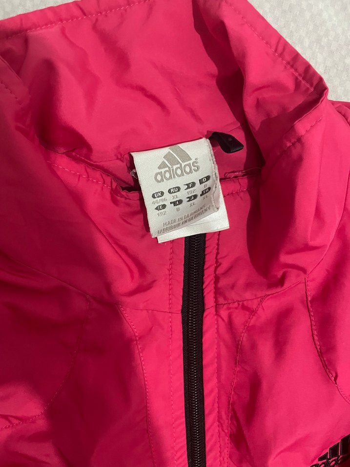 Pembe Fermuarlı Kadın Adidas Spor Ceket - Görsel 2