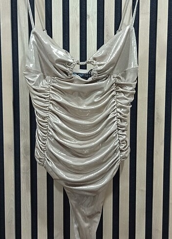 ZARA METALİK BÜSTİYER
