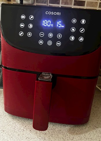 Beden Cosori Kırmızı Hava Fritözü 205°C 60 Dakika