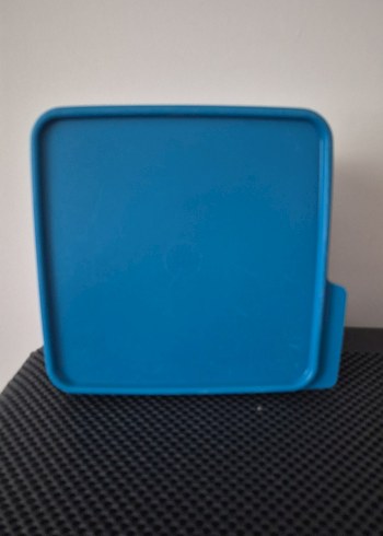  Beden Koyu Mavi Plastik Saklama Kabı tupperware