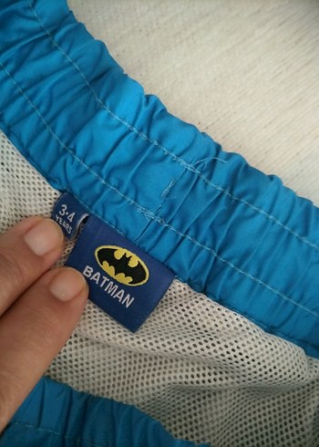 LC Waikiki Batman Baskılı Gri Siyah Şort