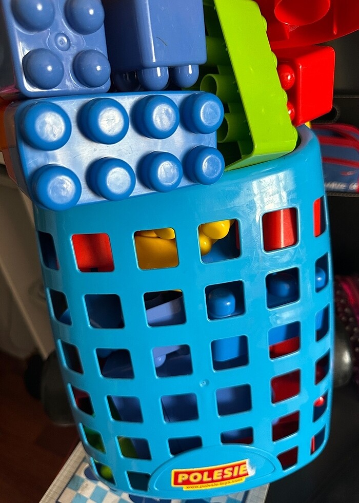 Oyuncak blok ve pazar çantası - Görsel 2