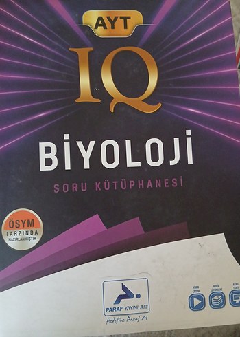 AYT IQ Biyoloji Soru Kütüphanesi