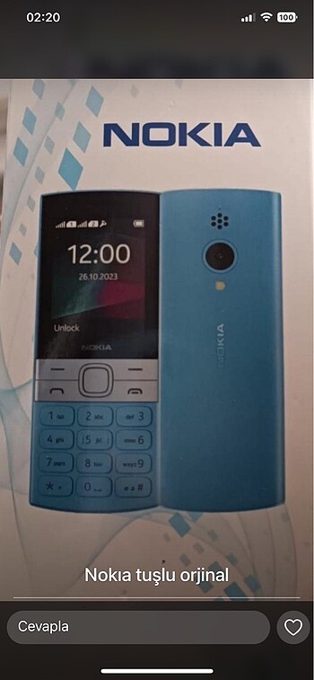Nokia xl çift simli orijinal tuşlu telefonlar