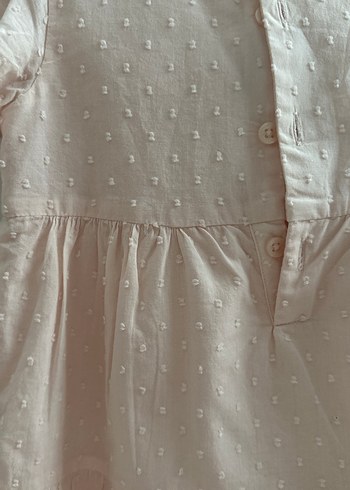 Carters Pembe Kız Bebek Fırfırlı Elbise - Görsel 5