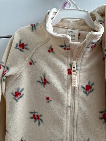 1 Yaş Beden H&M Muflon Polar Eşofman Takımı- 9-12 ay