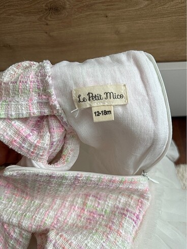 1 Yaş Parti Elbisesi- Le Petit Mico - Görsel 7