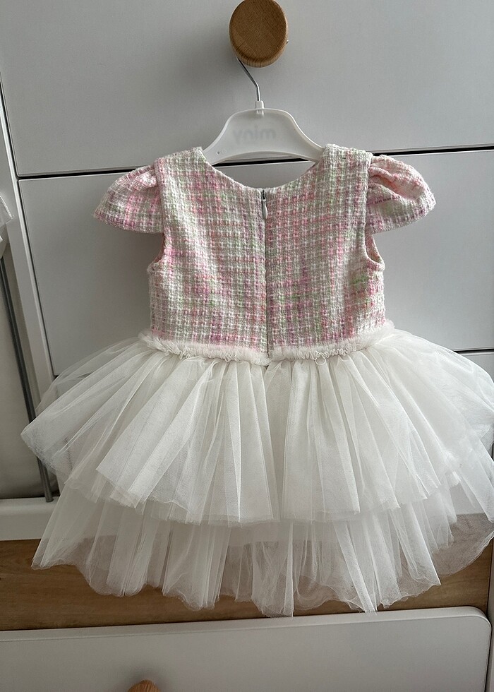 1 Yaş Parti Elbisesi- Le Petit Mico - Görsel 4