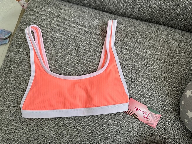 Penti Turuncu Dokulu Bikini Üstü- 36 beden- Yeni&Etiketli