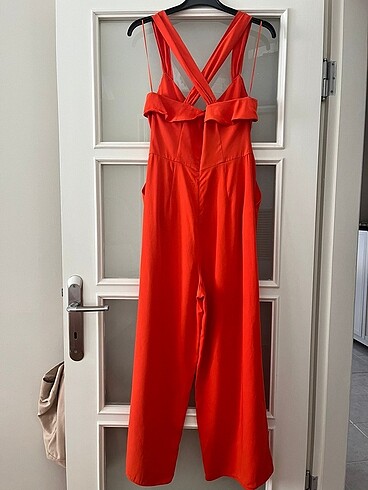 Mango Kırmızı Tulum- S Beden - Görsel 2