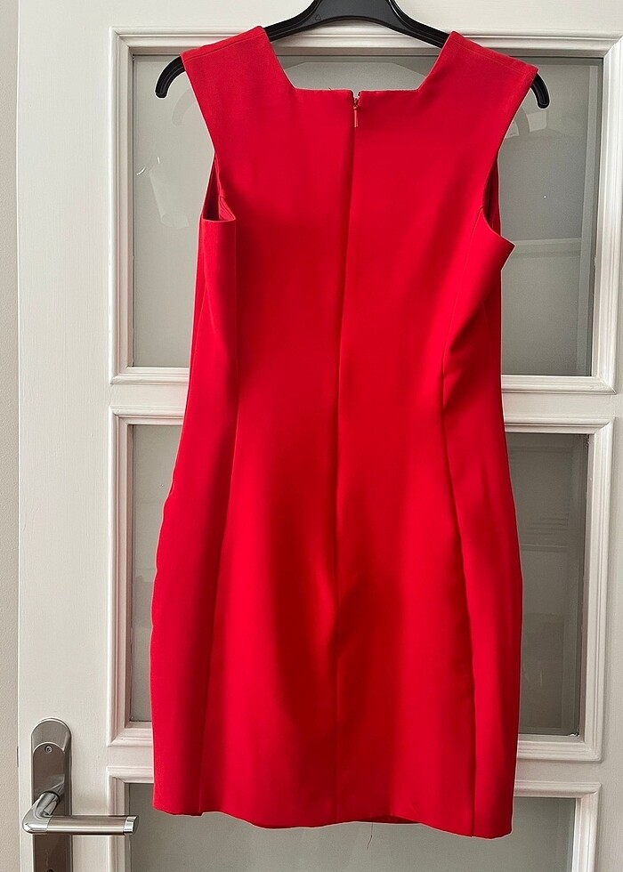 Mango Kırmızı Mini Elbise- S beden - Görsel 2