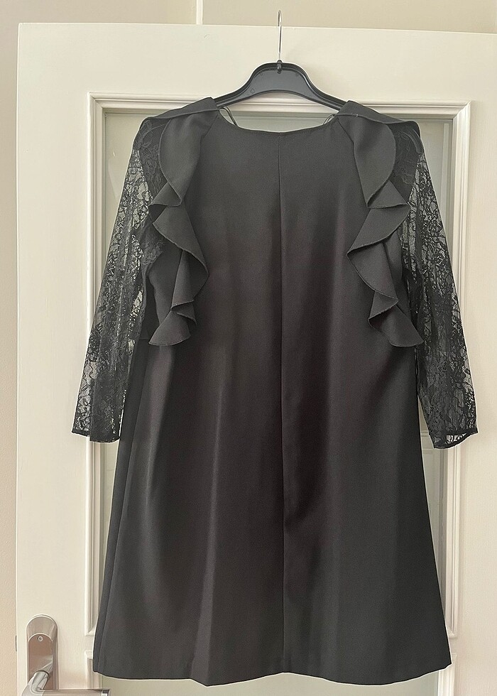 Zara Siyah Elbise- M beden - Görsel 2