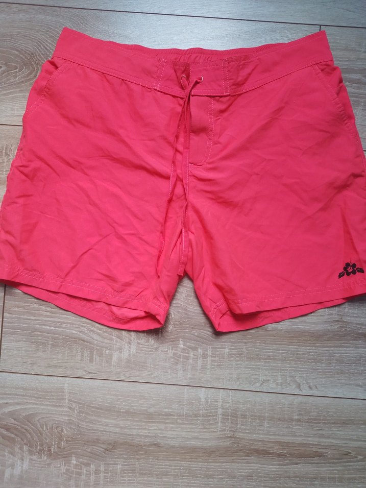 Fermuarlı Pembe Erkek Mayo Şortu - Görsel 2