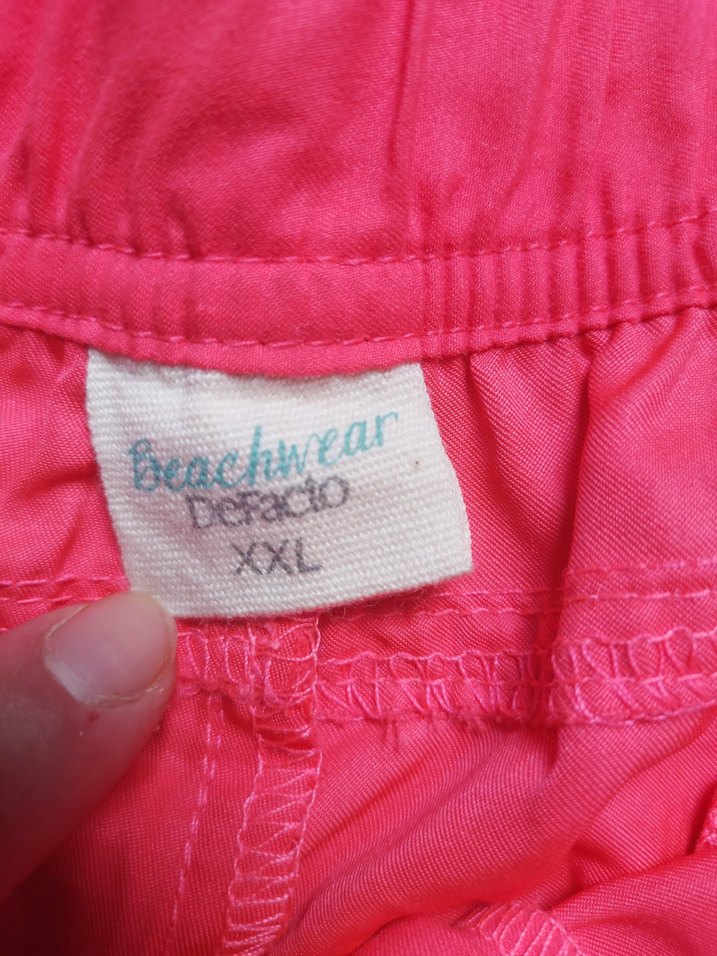 Fermuarlı Pembe Erkek Mayo Şortu - Görsel 3