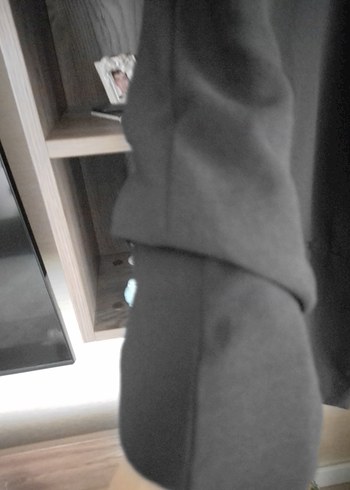 Siyah Kadın Düğmeli Ofis Blazeri - Görsel 3