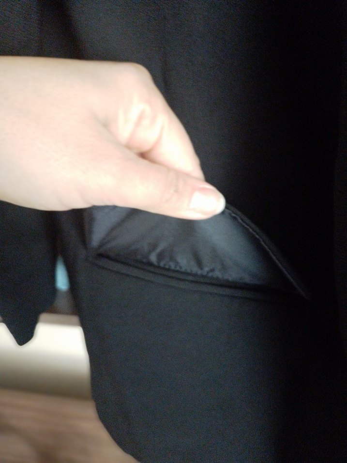 Siyah Kadın Düğmeli Ofis Blazeri - Görsel 4