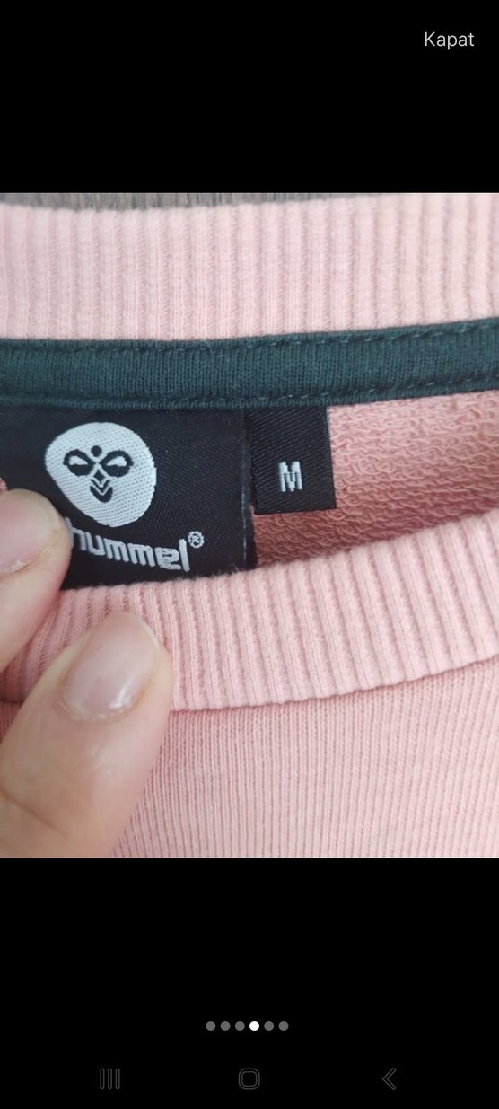Hummel Pembe Kadın Sweatshirt - Görsel 4