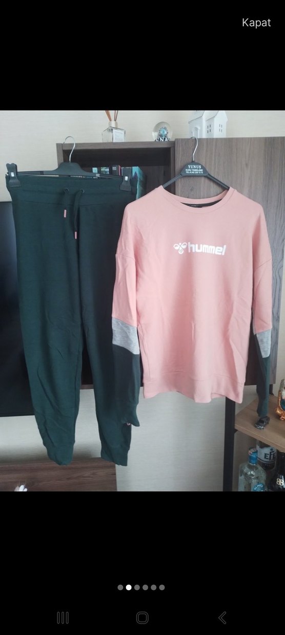 Hummel Pembe Kadın Sweatshirt - Görsel 2