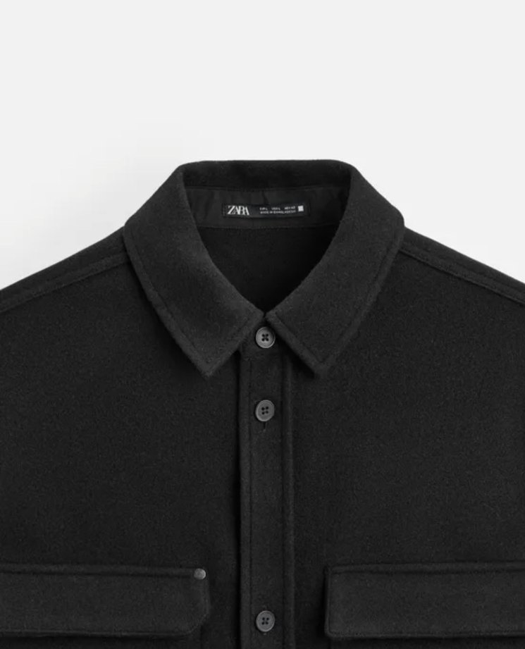 Zara Siyah Ceket - Görsel 4