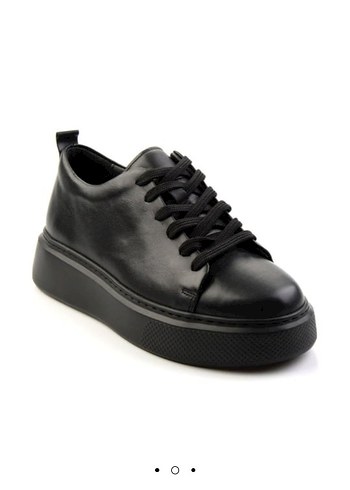 Siyah Bambi Sneakers - Görsel 2