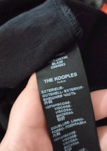Orijinal The Kooples İtaly elbise - Görsel 13