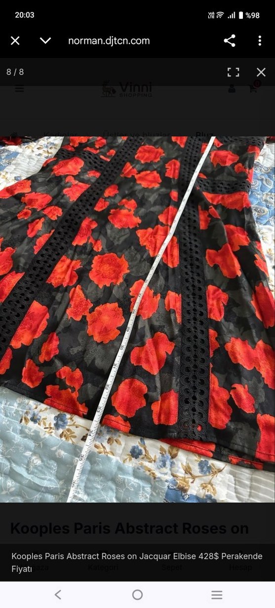 Orijinal The Kooples İtaly elbise - Görsel 3