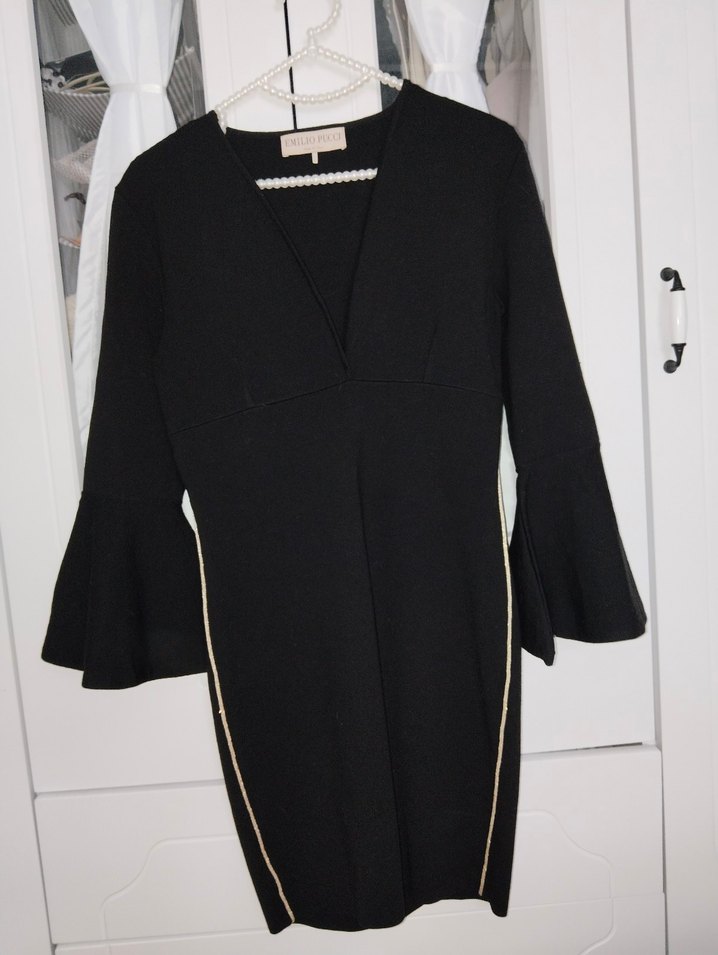 Orijinal Emilio Pucci Yün Elbise - Görsel 2