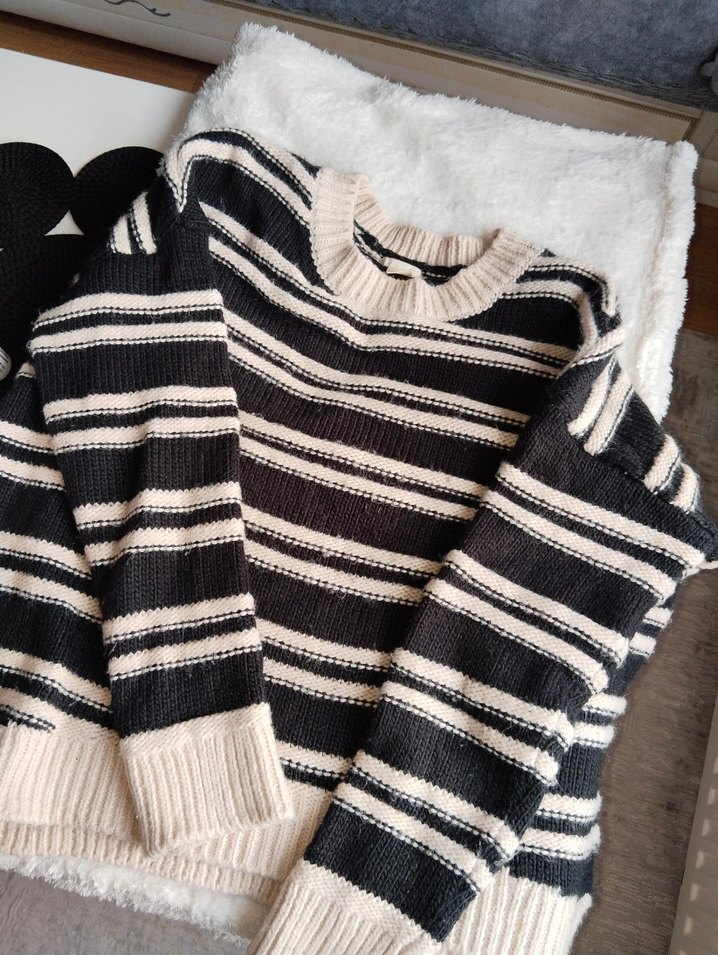 H&M  Yün Kazak - Görsel 3