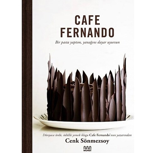 Cafe fernando pastacılık kitabı