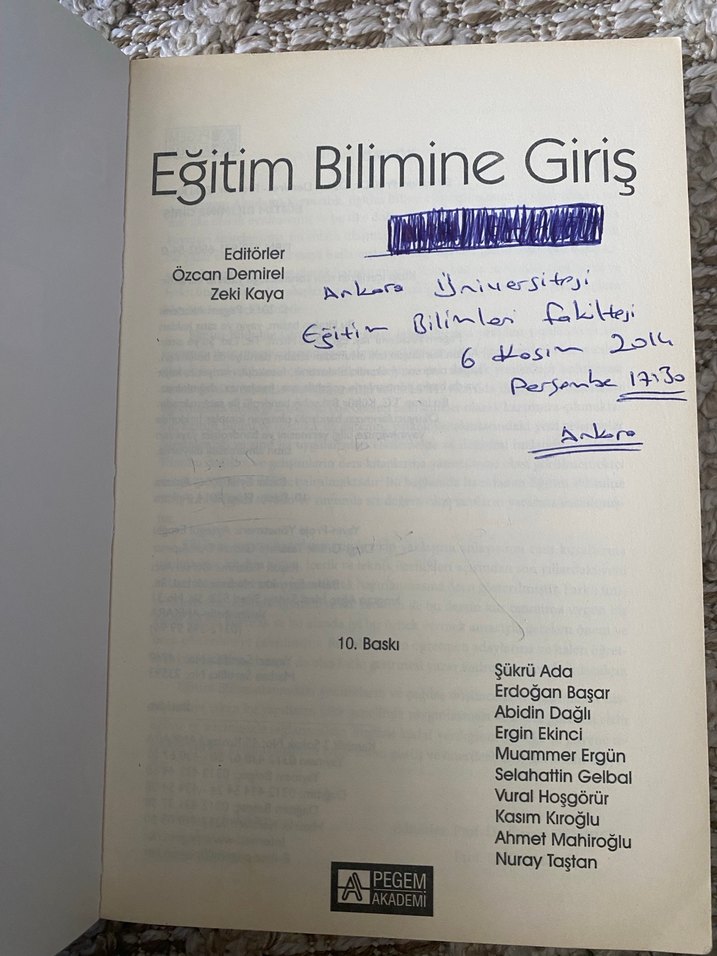 Pegem Yayınları Eğitim Bilimine Giriş - 10. Baskı - Görsel 2