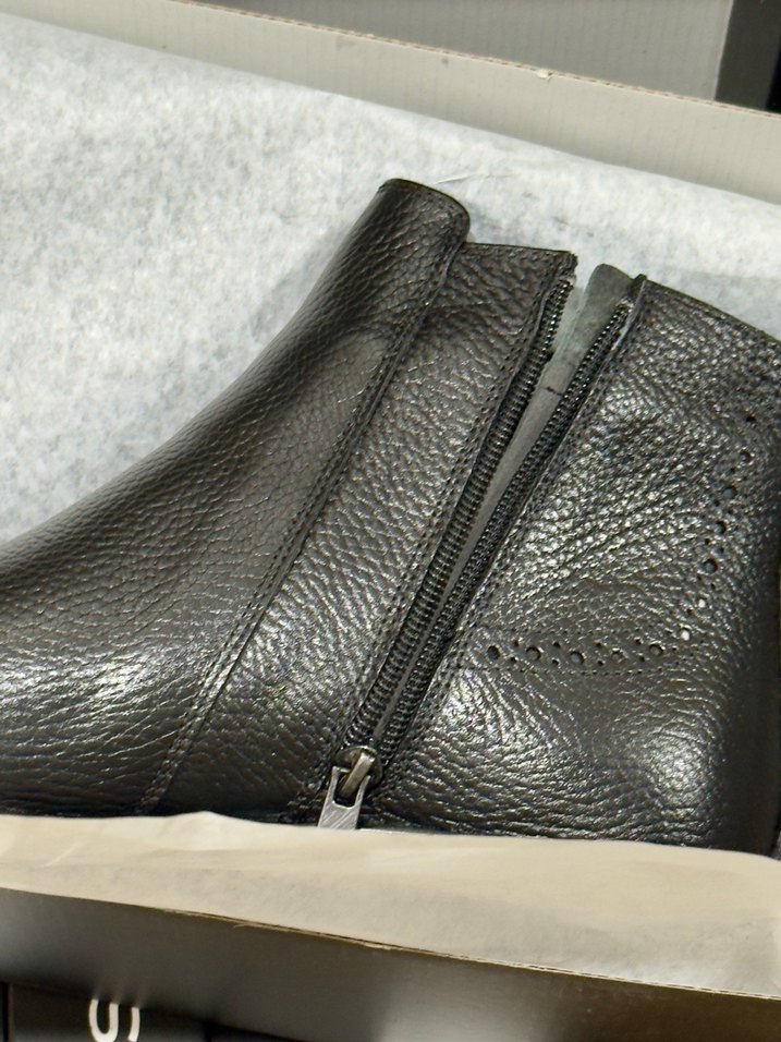 Sarar Siyah Hakiki Deri Erkek Bot 43 - Görsel 3