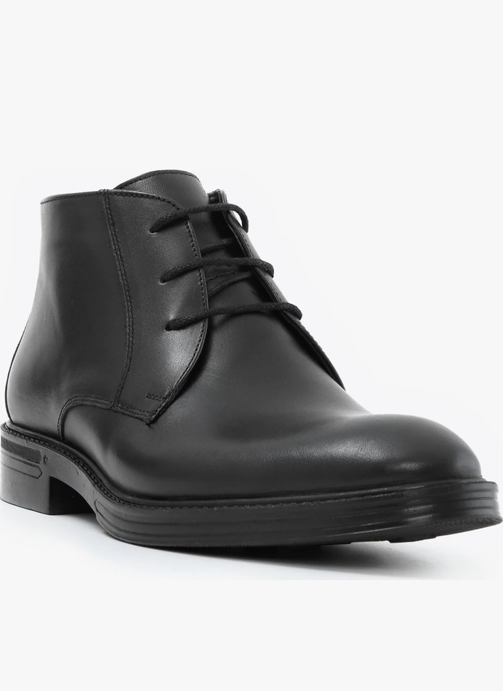 Tamer Tanca Hakiki Deri Siyah Bot 41 Numara - Görsel 5