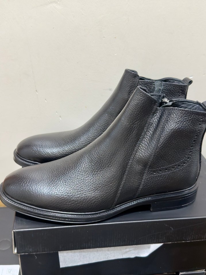 Sarar Siyah Hakiki Deri Erkek Bot 43 - Görsel 2