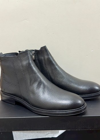 Sarar Siyah Hakiki Deri Erkek Bot 44 - Görsel 4