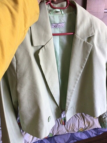 34 Beden Crop ceket