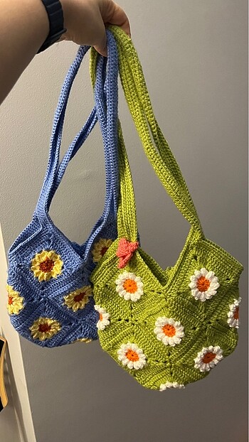 Tasarımcı İstediğiniz renkte motif çantalar