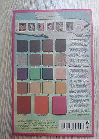 Beden theBalm Balm Voyage! Far Paleti # 4 ADET