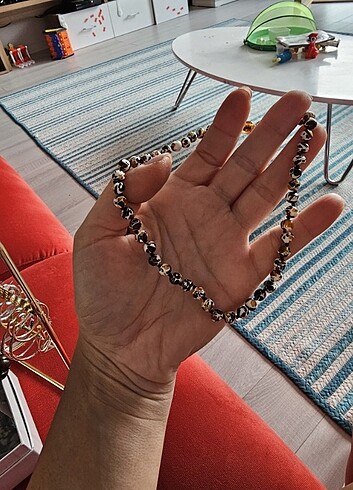 Beden Kehribar Bebek kolyesi
