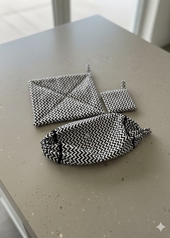 mutfak seti mutfak önlüğü masa örtüsü  5 parça - Görsel 4