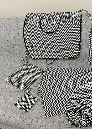 mutfak seti mutfak önlüğü masa örtüsü  5 parça - Görsel 8