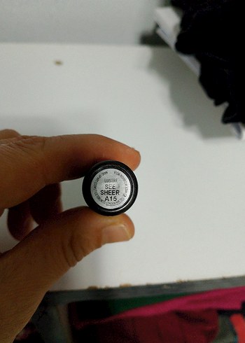 MAC Parlak Siyah Ruj - Görsel 4