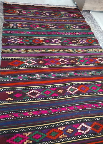 Klasik Çok Renkli Desenli Halı - Görsel 6