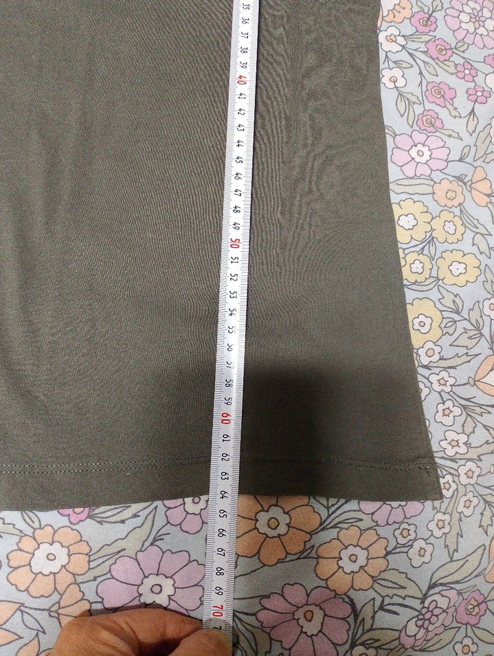 Kelebek Baskılı Gri Kız Straplez Tişört - Görsel 4